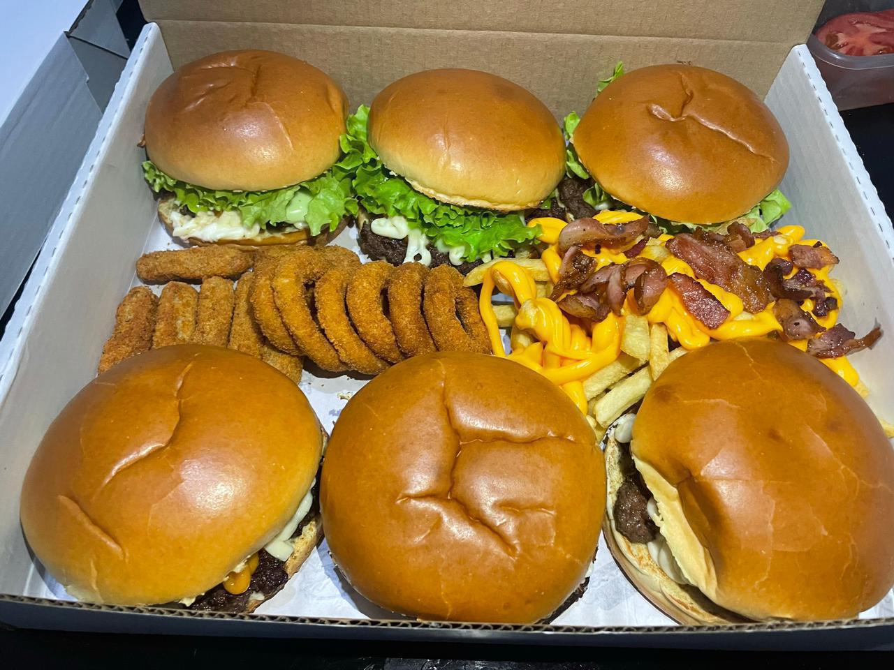 Combo com 6 Hambúrgueres