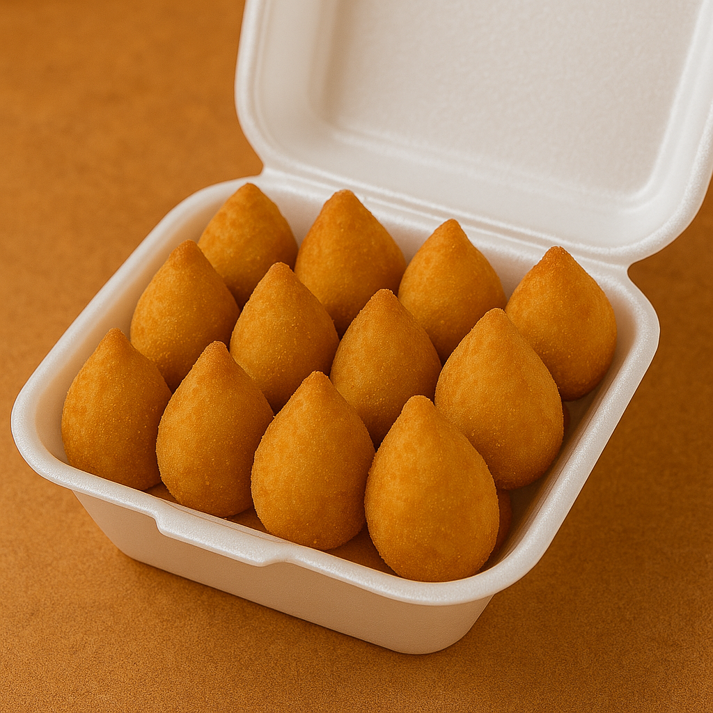 Coxinha de Frango 20g com 20 unidades